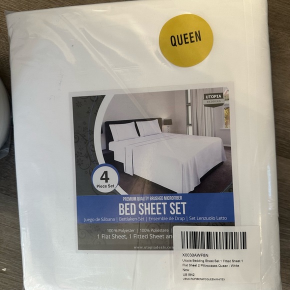 Queen sheet set - Picture 1 of 2